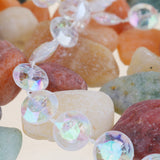 PMLAND Crystal Clear Beads Strand Garland for Decoration - 99 Feet (33 Yards / 30 Meters)