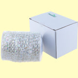 PMLAND Crystal Clear Beads Strand Garland for Decoration - 99 Feet (33 Yards / 30 Meters)