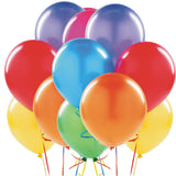 PMLAND 100 Pieces Rainbow Set Assorted Latex Party Balloons 12 Inches