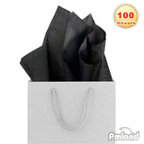 PMLAND Premium Quality Gift Tissue Wrapping Paper - Black - 15 Inches X 20 Inches 100 Sheets