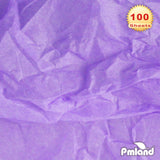 PMLAND Premium Quality Gift Tissue Wrapping Paper - Lavender Purple - 15 Inches X 20 Inches 100 Sheets