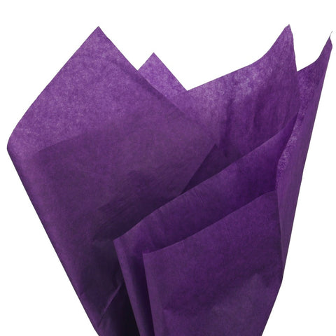 PMLAND Premium Quality Gift Tissue Wrapping Paper - Dark Purple - 15 Inches X 20 Inches 100 Sheets