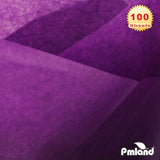 PMLAND Premium Quality Gift Tissue Wrapping Paper - Dark Purple - 15 Inches X 20 Inches 100 Sheets