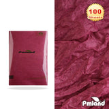 PMLAND Premium Quality Gift Tissue Wrapping Paper - Burgundy - 15 Inches X 20 Inches 100 Sheets