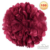 PMLAND Premium Quality Gift Tissue Wrapping Paper - Burgundy - 15 Inches X 20 Inches 100 Sheets