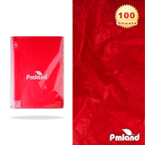 PMLAND Premium Quality Gift Tissue Wrapping Paper - Red - 15 Inches X 20 Inches 100 Sheets