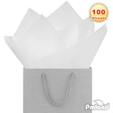 PMLAND Premium Quality Gift Tissue Wrapping Paper - White - 15 Inches X 20 Inches 100 Sheets