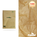PMLAND Premium Quality Gift Tissue Wrapping Paper - Light Brown - 15 Inches X 20 Inches 100 Sheets