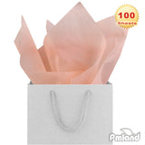 PMLAND Premium Quality Gift Tissue Wrapping Paper - Peach - 15 Inches X 20 Inches 100 Sheets