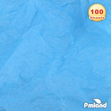 PMLAND Premium Quality Gift Tissue Wrapping Paper - Aqua Blue - 15 Inches X 20 Inches 100 Sheets