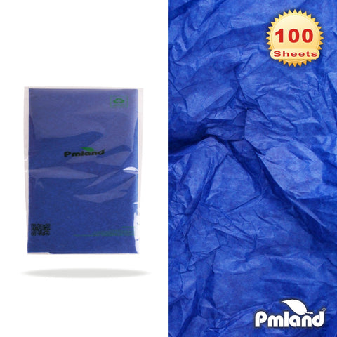 PMLAND Gift Wrapping Tissue Paper - Blue Color - 20 Inches x 26 Inches 60 Sheets